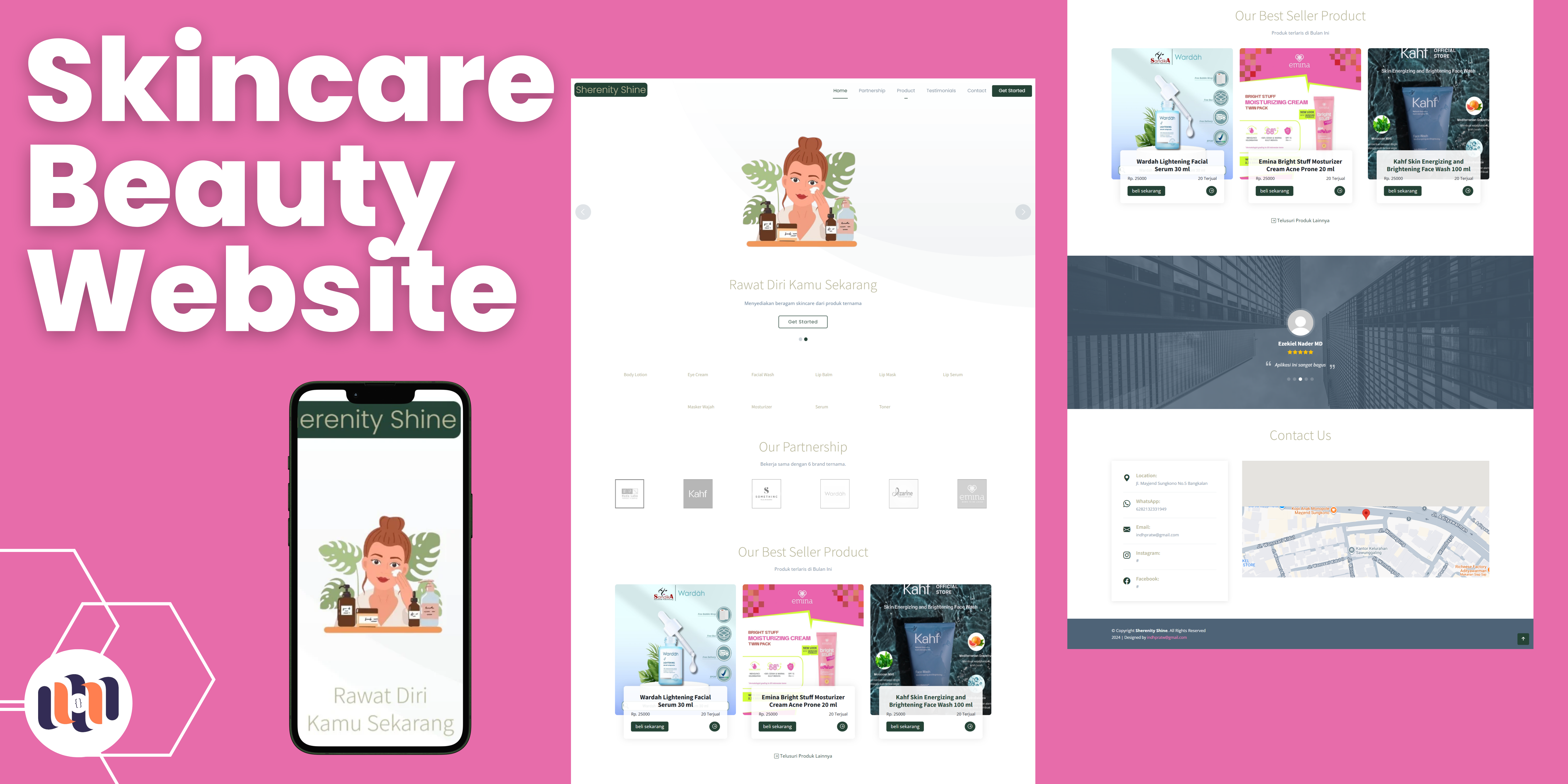 Skincare Beauty Website